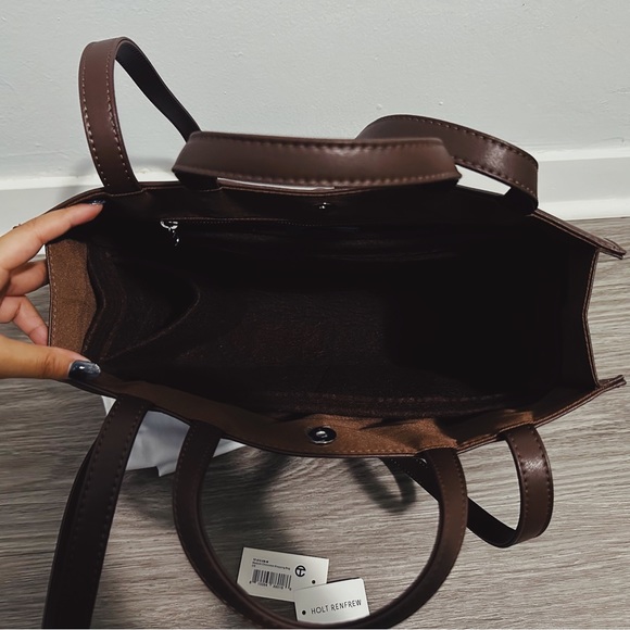 TELFAR - Medium Shopping Bag (Chocolate) - Picture 3 of 4